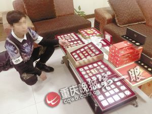 云南盗贼将价值百万古钱币当装饰品1.7万卖出